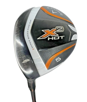 Callaway X2 Hot LH Fairway 5-Wood Aldila Tour Blue ATX60-R Graphite Shaft - Image 1 of 4