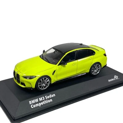 Modellino Auto Solido 1/43 BMW M3 Sedan Competition Sao Paulo Yellow - Immagine 1 di 4