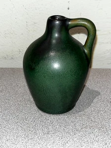 Pigeon Forge Pottery Small Bud Vase Jug Blue Green 3.75" - Picture 1 of 10