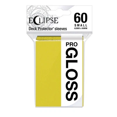 60 Ct Ultra PRO Eclipse Brillo Pequeñas Cubierta Mangas Coleccionables Soporte Protector Foto 1 de 4