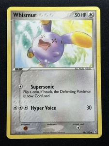 Whismur Crystal Guardians 69/100 Pokemon Card MP - Picture 1 of 2