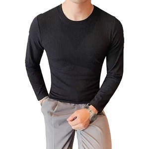 New Stylish Comfy Top Top Polyester Pullover Ribbed Casual Comfortable - Picture 1 of 20