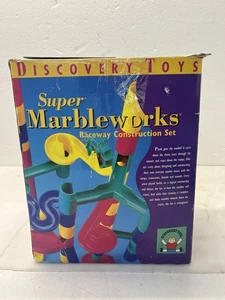 Discovery Toys Super Marbleworks Raceway Construction Build Set Complete - Picture 1 of 12