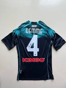 Maglia Calcio SSC NAPOLI 2020 2021 Marcelo Burlon Limited #4 DEMME firmata M - Foto 1 di 12