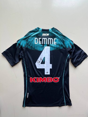 Maglia Calcio SSC NAPOLI 2020 2021 Marcelo Burlon Limited #4 DEMME firmata M