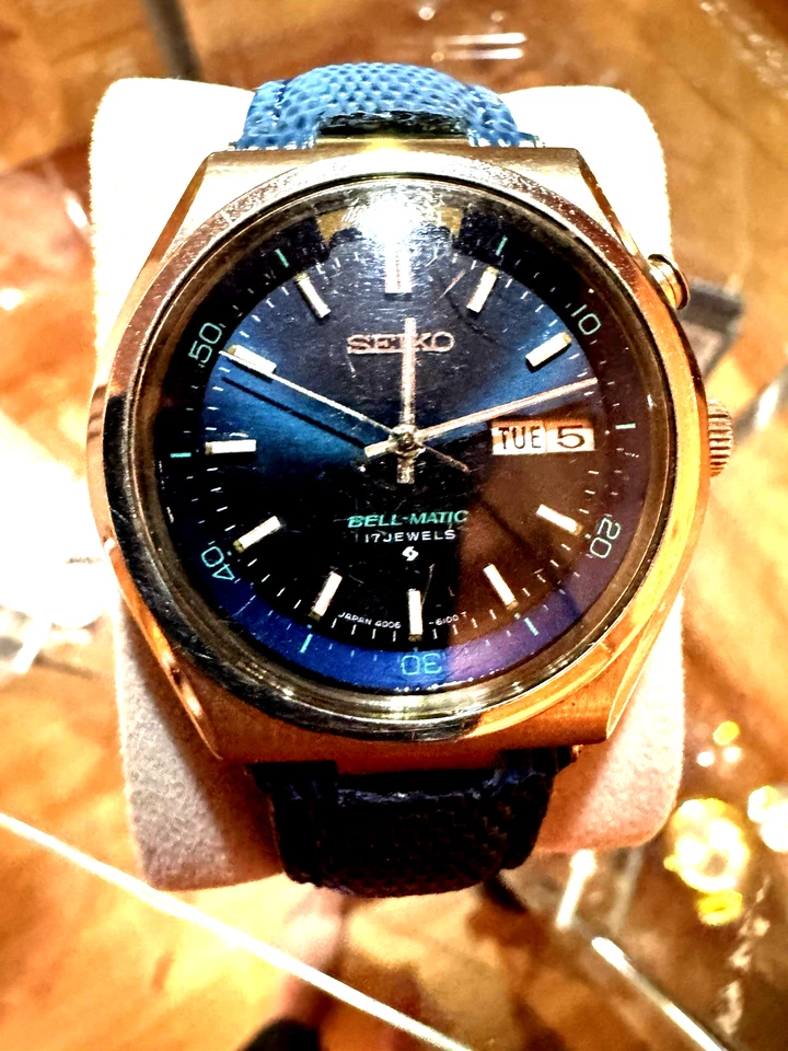 Seiko Bell - Matic 4006 - 6040  Vintage mit mechanischer Weckfunktion  - Bild 1 von 2