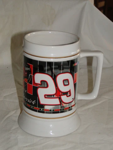 Kevin Harvick #29 Ceramic Beer Mug / Stein Cover