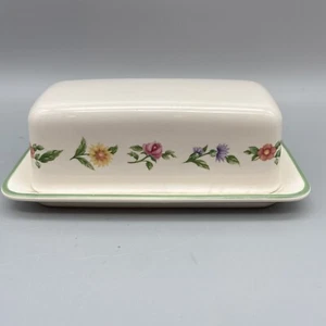 Portfolio By Pfaltzgraff Olivia Covered Butter Dish USA - Picture 1 of 7