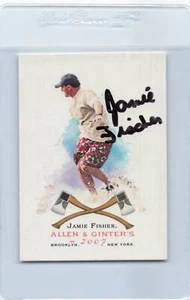 2007 Allen & Ginter #174 Jamie Fischer Signed Auto *F5370 - Picture 1 of 1