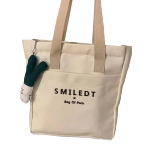 Large Capacity Shoulder Bag Casual Style Canvas Tote Students - Picture 1 of 10