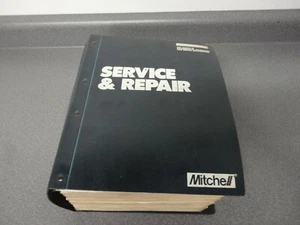 Mitchell Service & Repair Manual Binder Engine Performance 1986-87 Imported Cars - Imagen 1 de 12