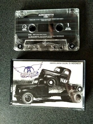 RARE AEROSMITH CASSETTE TAPE INDONESIA - Image 1 of 2