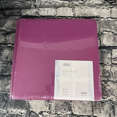 Álbum de recortes Creative Memories 12x12 con bisagra flexible Jazzberry Foto 1 de 4