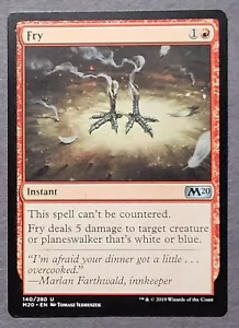 Juego de núcleos MTG 1x Fry x1 LP 2020c (M20) - Foto real - Imagen 1 de 2
