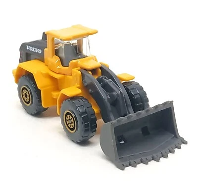 Majorette Volvo Construction - Wheel Loader L350H - Yellow (3") no Package - Image 1 of 4