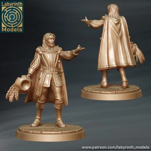 Labyrinth Models Yanven's Fane Nobleman D&D Pathfinder - Picture 1 of 1