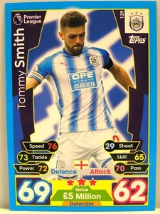 Match Attax 2017/18 Premier League - #129 Tommy Smith - Huddersfield Town - Bild 1 von 1
