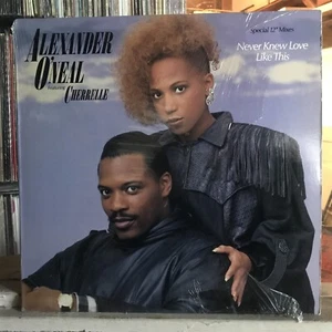 [SOUL/FUNK]~EXC 12"~ALEXANDER O'NEAL~CHERRELLE~Never Knew Love Like This~[x4 Mix - Picture 1 of 4