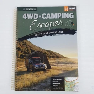 HEMA 4WD & Camping Escapes South East Queensland Book Maps Road Atlas Guide 2013 - Picture 1 of 9