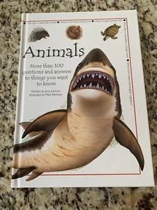 ANIMALS MORE THAN 100 QUESTIONS AND ANSWERS Jinny Johnson VG HARDCOVER 1998 - Picture 1 of 4