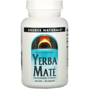 Source Naturals Yerba Mate 600 mg 180 Tabs - Picture 1 of 1