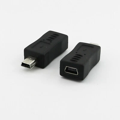 10x Mini USB 5 Pin Male To Female Jack M/F Extension Converter Adapter Connector - Image 1 of 4