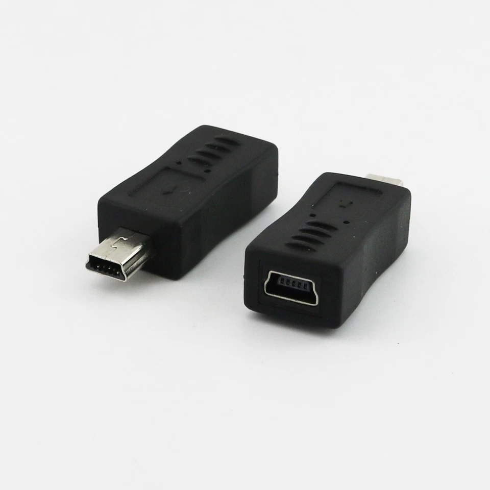 10x Mini USB 5 Pin Male To Female Jack M/F Extension Converter Adapter Connector - Image 1 of 4