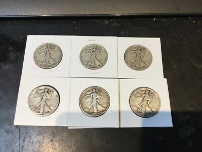 1929-S Walking liberty Half in fine - Image 1 of 2