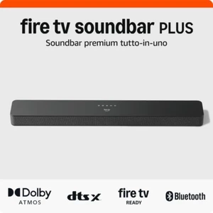 Ti Presentiamo Fire TV Soundbar plus Di , 3.1 Canali, Design Tutto-In-Uno, Dolby - Foto 1 di 12