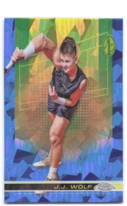 2024 Topps J.J. Wolf #67 Chrome Sapphire Refractor - Picture 1 of 2