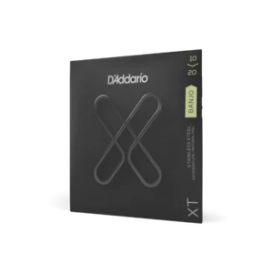 D'Addario XTJ1020 XT beschichtete Edelstahl-Banjo-Saiten; 5-Saiten 10-20 - Bild 1 von 3