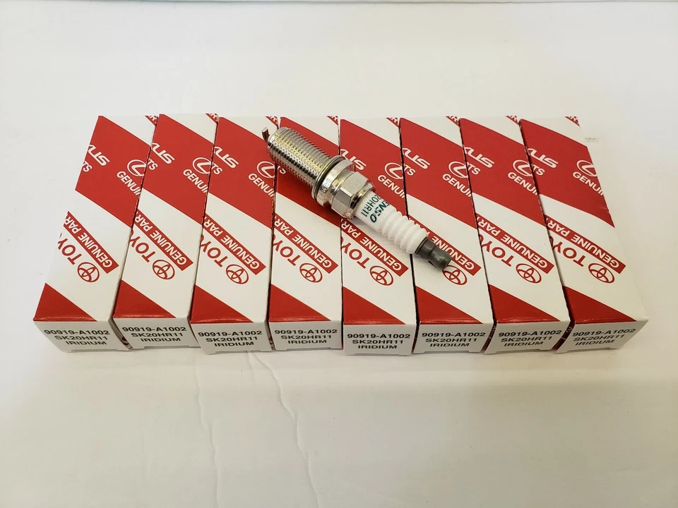TOYOTA OEM FACTORY SPARK PLUG SET 2010-2022 GX460 90919-01191 - Image 1 of 1