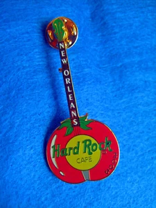 NEW ORLEANS HRC 2003 RED TOMATO FESTIVAL GUITAR Hard Rock Cafe PIN LE - Picture 1 of 1