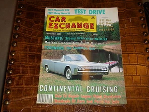 CAR EXCHANGE MAGAZINE SEPTEMBER 1980 - Picture 1 of 1