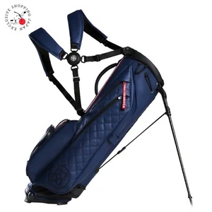 G/FORE × Vessel Daytona Plus Carry Stand Bag Lightweight 7.5" × 46" 4-Way Navy - Picture 1 of 6