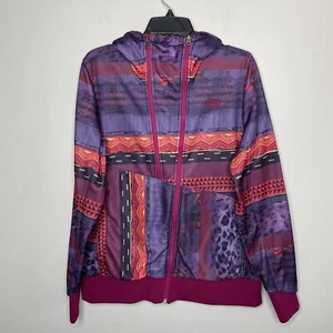 NORTH FACE Athletic Jacket Women Large Thatch Hoodie Fleece Interior - Picture 1 of 9