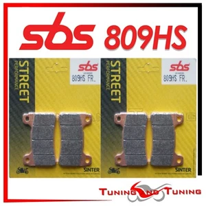 PASTIGLIE ANTERIORI SBS SINTER PER HONDA CBR 600 RR 2005>2014 (809HS) - Foto 1 di 1