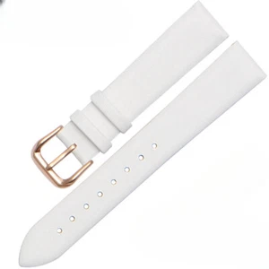 Ultra thin genuine leather watch strap soft cowhide fashionable bracelet 10-22mm - Picture 1 of 19