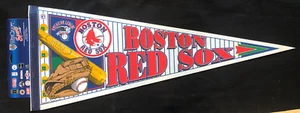 Boston Red Sox VINTAGE Major League Baseball Full Size Memorabilia Pennant - Picture 1 of 3
