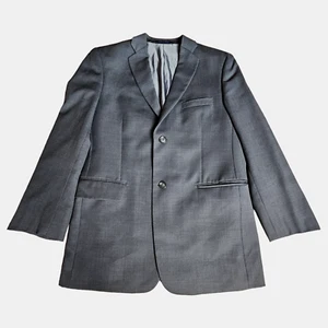 Joseph Abboud Wool Two-Button Sport Coat Blazer Suit Jacket Lined Boys 18R Gray - Picture 1 of 8