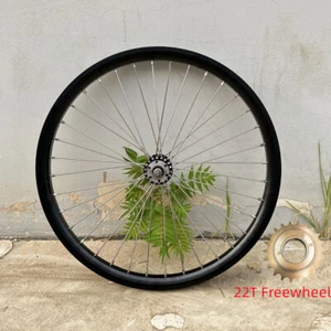 Rueda Trasera Bicicleta 26" Doble Capa Aleación Aluminio 10G 36 Radios Llanta Trasera y Volante 22T - Imagen 1 de 13
