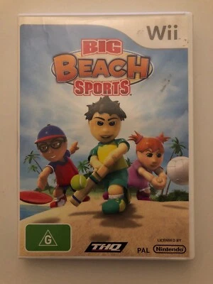 Big Beach Sports - Nintendo Wii Sports Cricket Golf Volleyball Bocce Football - Image 1 of 3