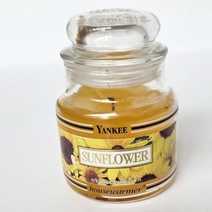 Yankee Candle Sunflower Vintage Small Jar 3,7 oz RARE Black Band - Bild 1 von 4