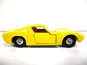 LESNEY MATCHBOX #33 33 - LAMBORGHINI MIURA P400 (YELLOW) - DIECAST - Picture 1 of 11