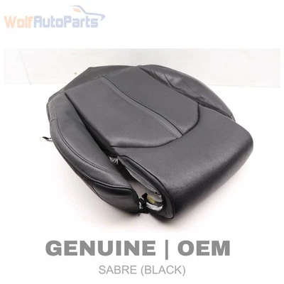 2011-2018 AUDI A8 QUATTRO - Front LEFT Lower Leather SEAT Bottom Cushion - Image 1 of 4