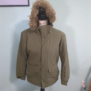 Rossignol Youth Skijacke unisex grün mit Kapuze 12 - Bild 1 von 5