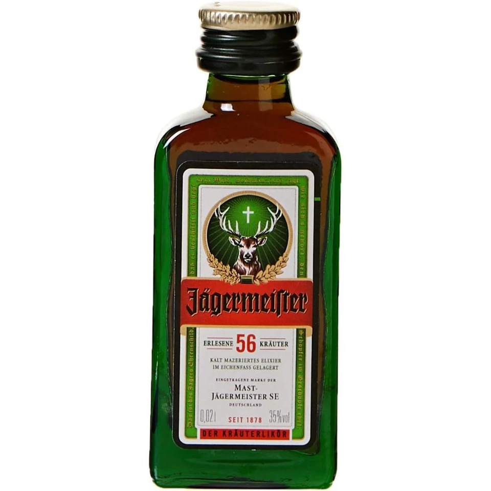SUBITODISPONIBILE Mignon Amaro JAGERMEISTER da 20 ml - 35% vol 1FOQ