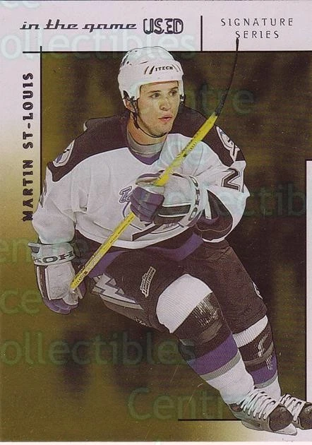 2003-04 ITG Used Signature Series Gold #20 Martin St. Louis - Image 1 of 1