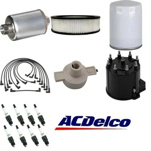 Tune Up Kit Filters Cap Wire Spark Plugs For CHEVY C1500 V8 5.0L; 5.7L;TBI 94-95 - Picture 1 of 8