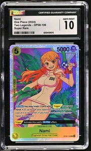Nami #OP08-106 2024 One Piece Two Legends CGC 10 - Picture 1 of 2